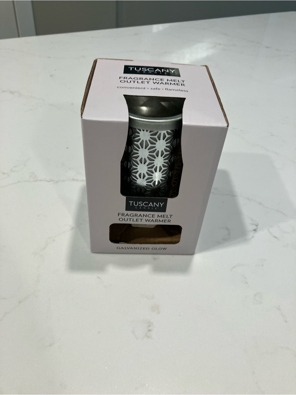 Fragrance Melt Outlet Warmer in Gray